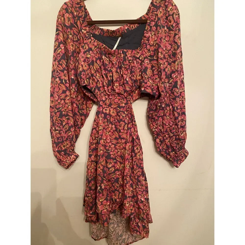 Free people-Jael Printed Mini Dress size M